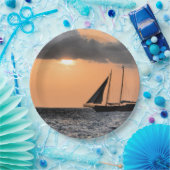 ケイマン諸島サンセット ペーパープレート (パーティー)