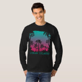 ケイマン諸島ヴィンテージレトロ Tシャツ (正面フル)