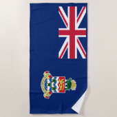 ケイマン諸島国旗のビーチタオル ビーチタオル (正面)