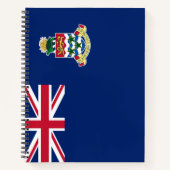 ケイマン諸島国旗 ノートブック (正面)