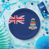 ケイマン諸島国旗 ペーパープレート (パーティー)