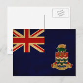ケイマン諸島国旗 ポストカード (正面/裏面)