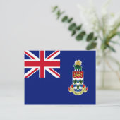 ケイマン諸島国旗 – ポストカード (スタンド正面)