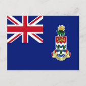 ケイマン諸島国旗 – ポストカード (正面)