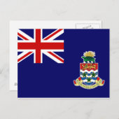 ケイマン諸島国旗 ポストカード (正面/裏面)