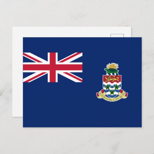 ケイマン諸島国旗 ポストカード (正面/裏面)