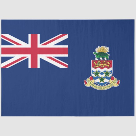 ケイマン諸島国旗 薄葉紙 (正面)