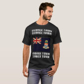 ケイマン諸島国旗 Tシャツ (正面フル)