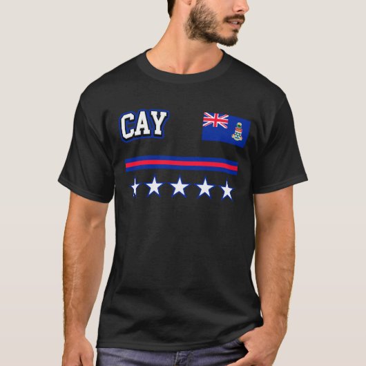 ケイマン諸島国旗 Tシャツ (正面)