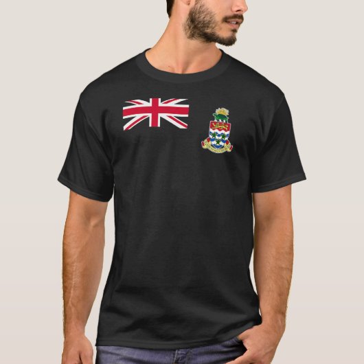 ケイマン諸島国旗GEORGE TOWN CARRIBEAN 2 Tシャツ (正面)