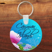 ケイマン諸島礁 キーホルダー (正面)