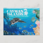 ケイマン諸島 ウェルカムサイン ポストカード (正面)