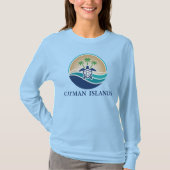 ケイマン諸島 カリブ海 Tシャツ (正面)