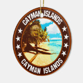 ケイマン諸島 セラミックオーナメント (左)