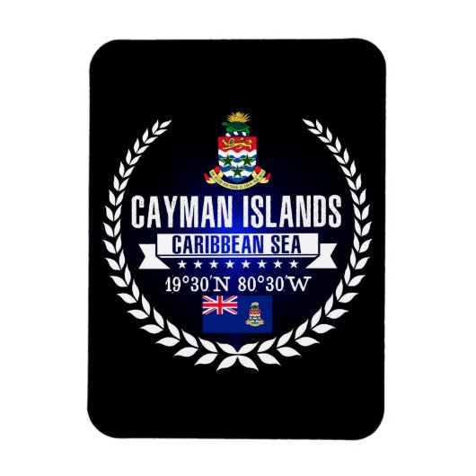 ケイマン諸島 マグネット (縦)