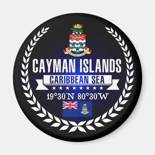 ケイマン諸島 マグネット (正面)