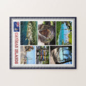 ケイマン諸島 – モザイク – ジグソーパズル (横)