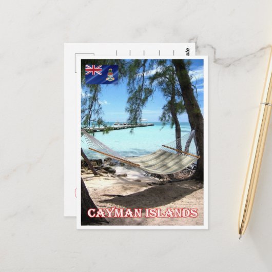 ケイマン諸島 – ラムポイント – パノラマ – ポストカード (正面/裏面インサイチュ)