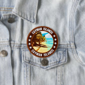 ケイマン諸島 缶バッジ (インサイチュ)