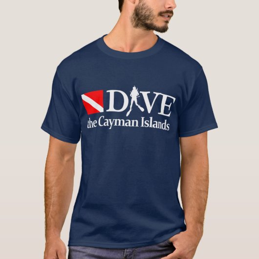 ケイマン諸島DV4 Tシャツ (正面)