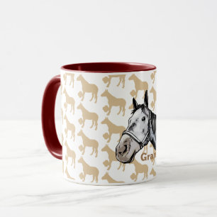 ケイメイ牧場　グラマーちゃん シルエット マグカップ