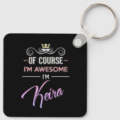 ケイラもちろん私の名素晴らし前 キーホルダー (裏面)