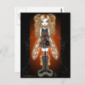 "ケイラ" スチームパンクの妖精のポストカード ポストカード (正面/裏面)