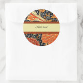 ケイレイ、ウィリアム・モリスデザイン、テンプレート ラウンドシール (バッグ)