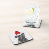 ケインおもしろいコルソドッグウーフワードアートホリデイ コースター (右側)