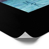 ケインクリーク滝-秋クリーク滝州パーク ポスター (角)