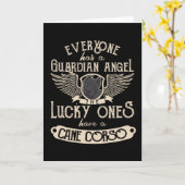 ケインコルソイタリアーノウィズガーディアンエンジェルことわざ カード (黄色い花)