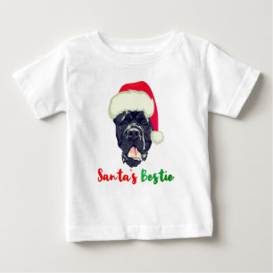 ケインコルソクリスマスサンタズベスティファミリーパジャマ ベビーTシャツ