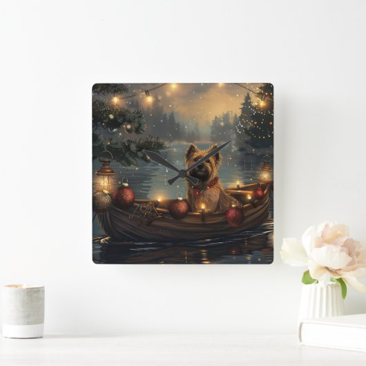 ケインコルソクリスマスフェスティバル航海 スクエア壁時計 (ホーム)