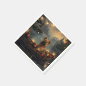 ケインコルソクリスマスフェスティバル航海 スタンダードカクテルナプキン (角)