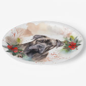 ケインコルソクリスマスリースフェスティバルカップ ペーパープレート (アングル)