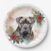 ケインコルソクリスマスリースフェスティバルカップ ペーパープレート (正面)