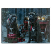 ケインコルソスノーイークリスマスデコール カッティングボード (正面)