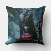 ケインコルソスノーイークリスマスデコール クッション (正面)