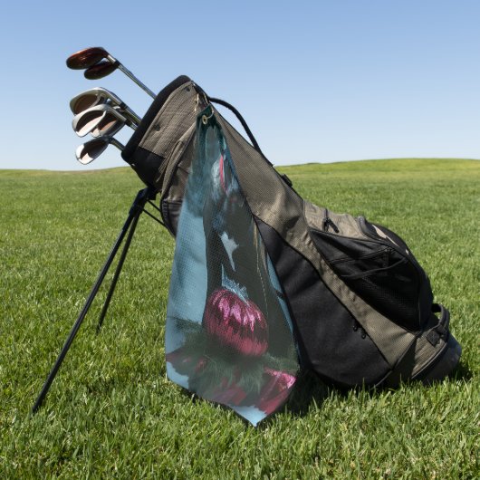 ケインコルソスノーイークリスマスデコール ゴルフタオル (グリーン)