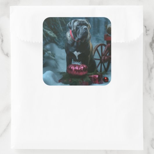 ケインコルソスノーイークリスマスデコール スクエアシール (バッグ)