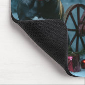 ケインコルソスノーイークリスマスデコール マウスパッド (コーナー)