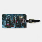 ケインコルソスノーイークリスマスデコール ラゲッジタグ (正面横)