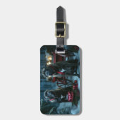 ケインコルソスノーイークリスマスデコール ラゲッジタグ (正面縦)