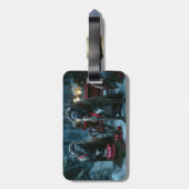 ケインコルソスノーイークリスマスデコール ラゲッジタグ (裏面縦)