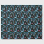 ケインコルソスノーイークリスマスデコール ラッピングペーパー (フラット)