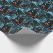 ケインコルソスノーイークリスマスデコール ラッピングペーパー (角)