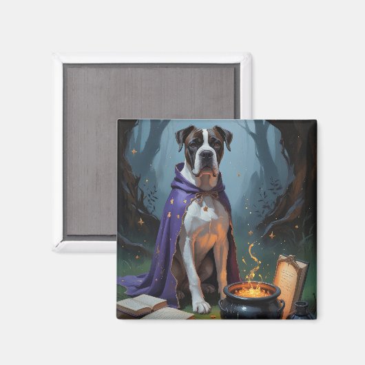 ケインコルソドッグお洒落ハロウィン絵を描ズ マグネット (正面/裏面)