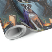 ケインコルソドッグお洒落ハロウィン絵を描ズ ラッピングペーパー (ロールコーナー)