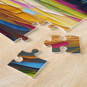 ケインコルソドッグアクリルアートプリントドッグ恋人 ジグソーパズル (側面)