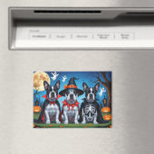 ケインコルソドッグスパンプキンハロウィンおもしろい マグネット (インサイチュ (食洗機))